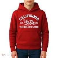 California The Golden State Est 1850 Kids Hoodie thumb 4