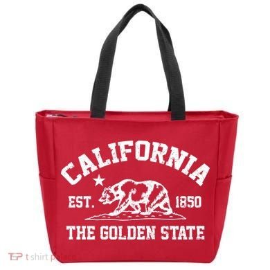 California The Golden State Est 1850 Tote Bag