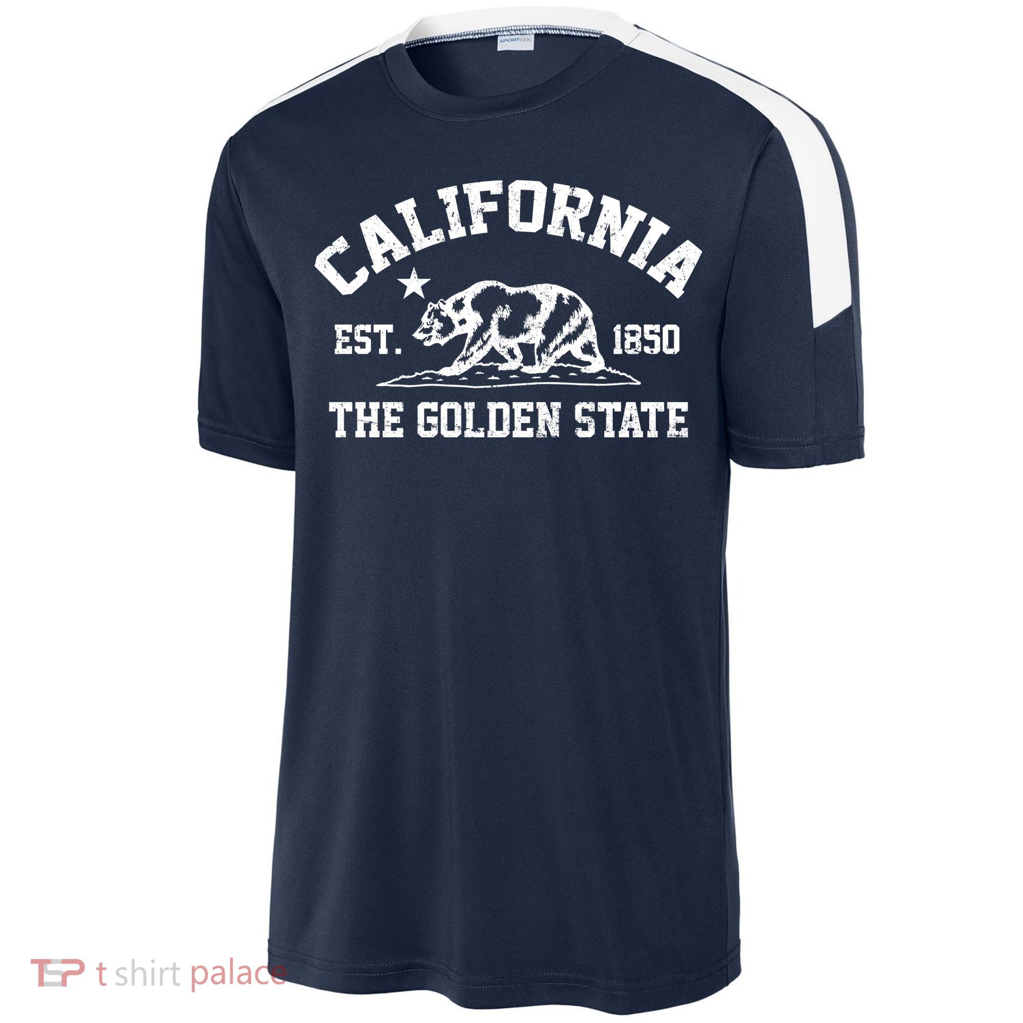 California The Golden State Est 1850 Sport-Tek Competitor United Soccer Jersey