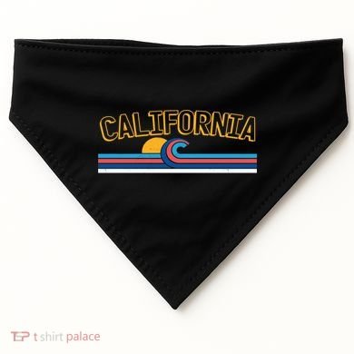 California Wave USA-Made Doggie Bandana