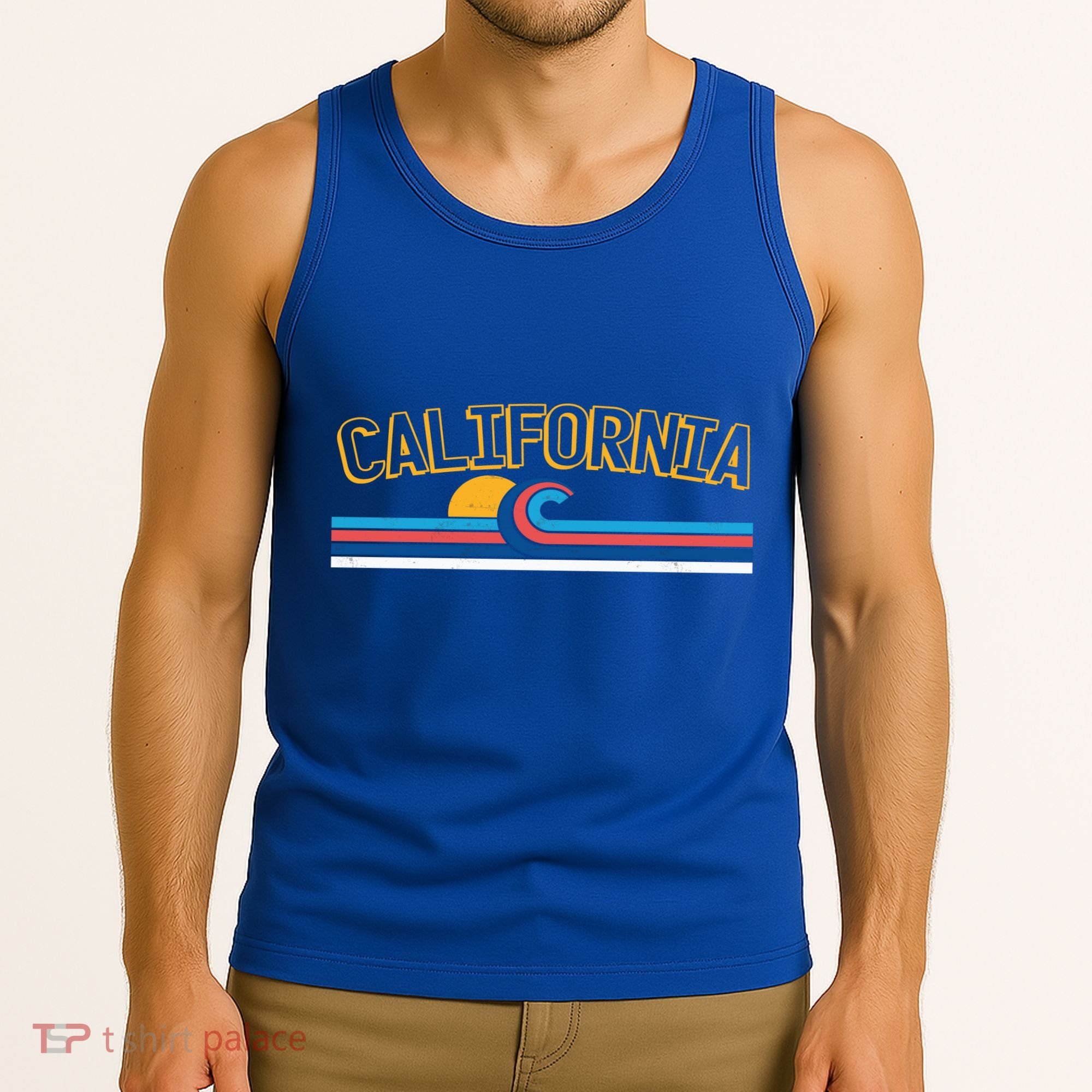 California Wave Tank Top