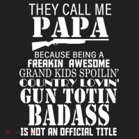 Call Me Badass Papa Spoiling Grandkids Tumbler thumb 3