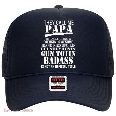 Call Me Badass Papa Spoiling Grandkids Hat