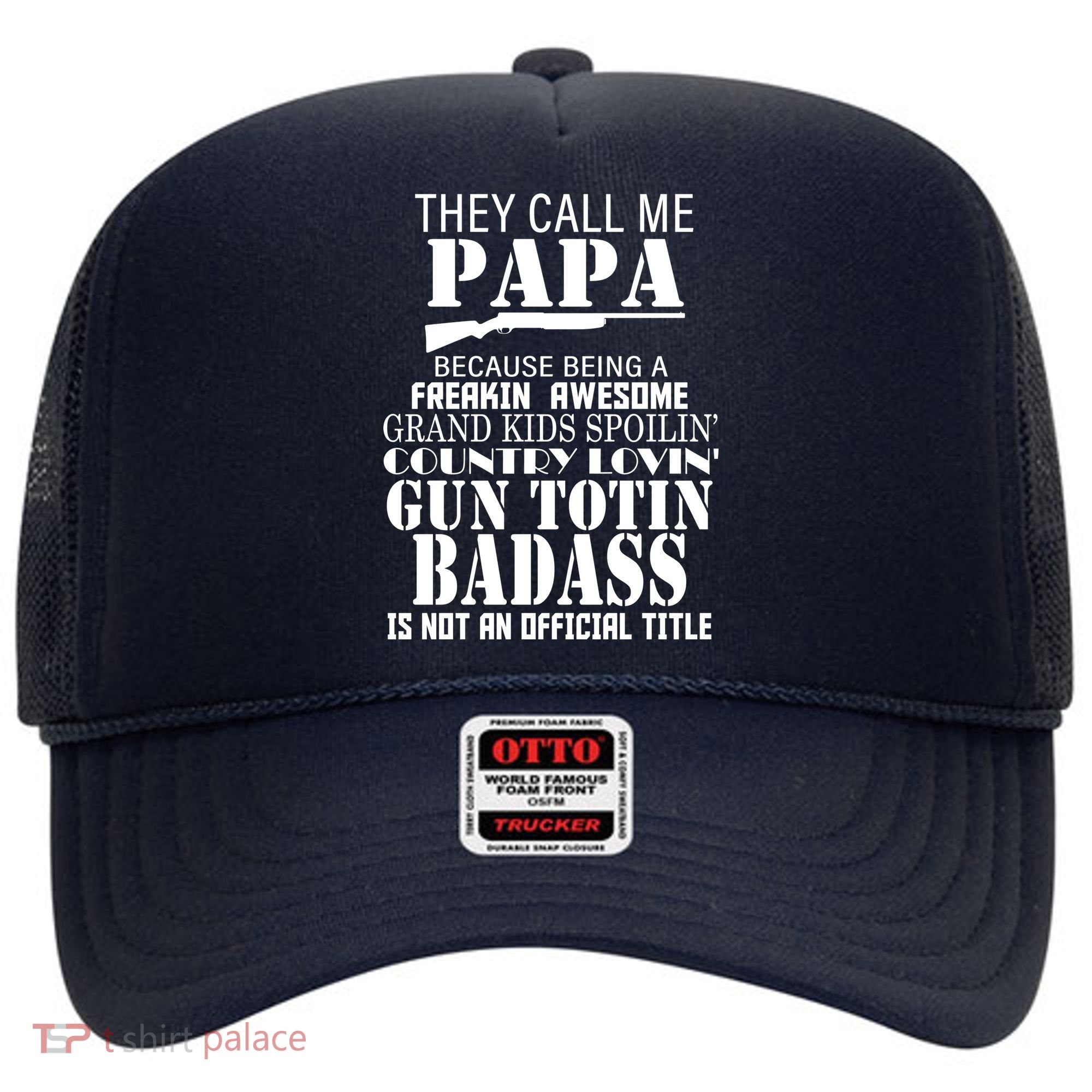 Call Me Badass Papa Spoiling Grandkids Hat
