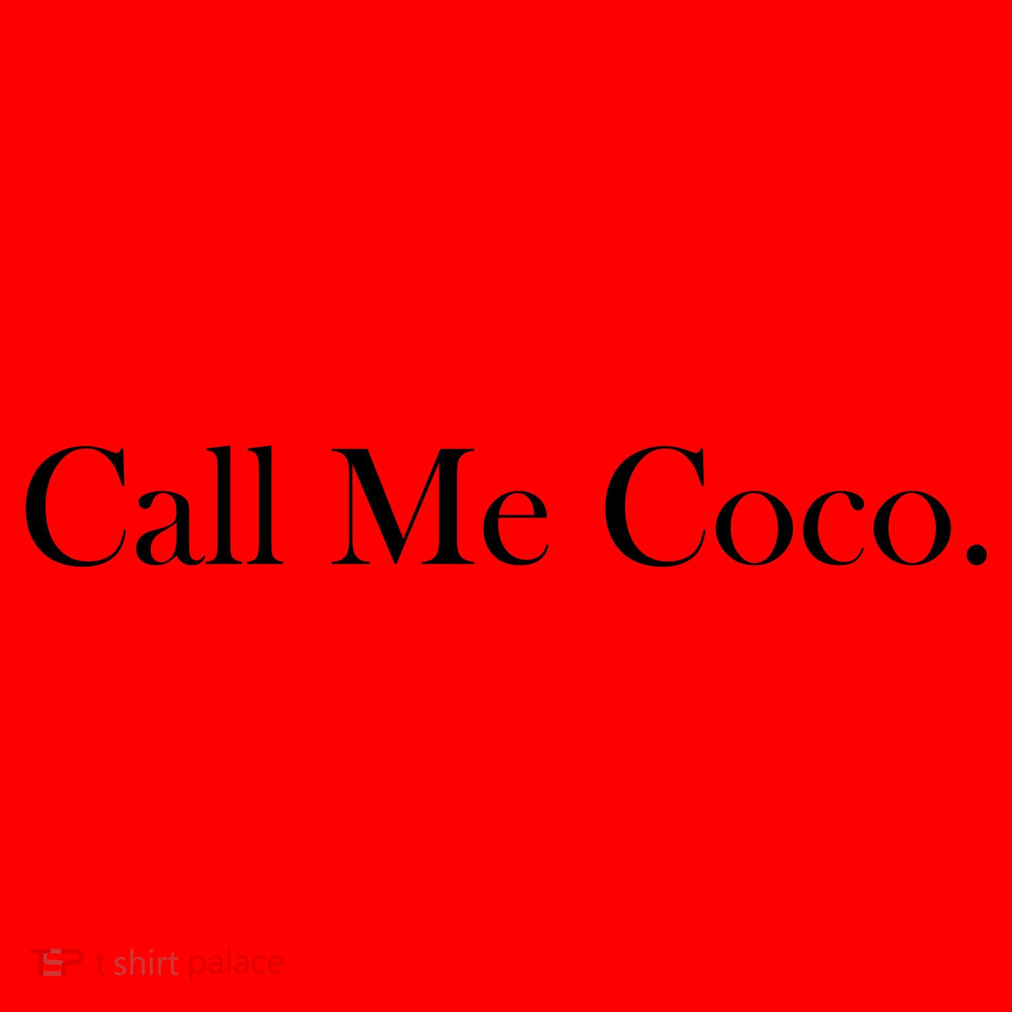 Call Me Coco Santa Hat