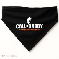 Call of Daddy Fatherhood OPS Gamer Dad USA-Made Doggie Bandana thumb 0