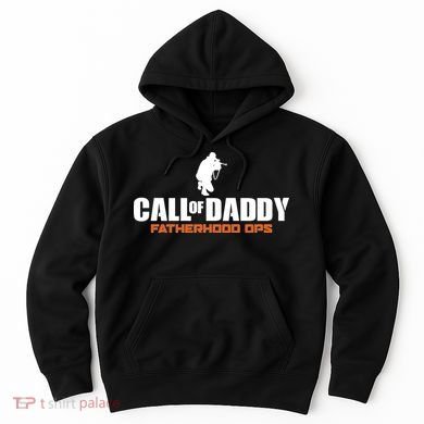Call of Daddy Fatherhood OPS Gamer Dad Hoodie