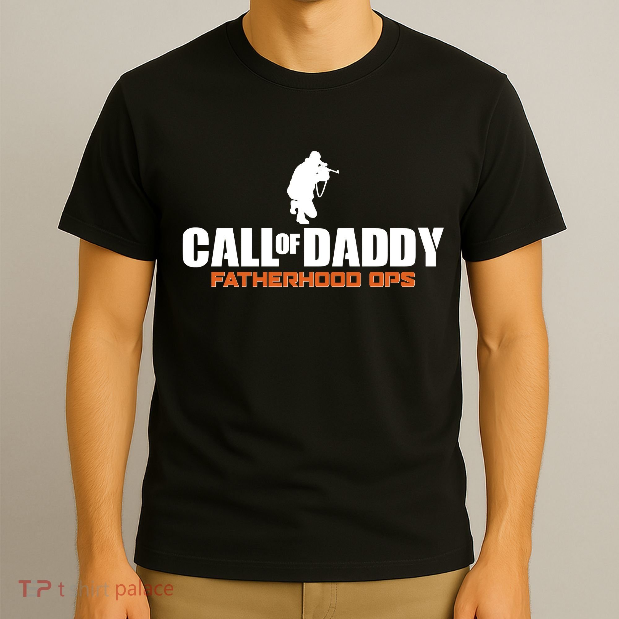 Call of Daddy Fatherhood OPS Gamer Dad T-Shirt