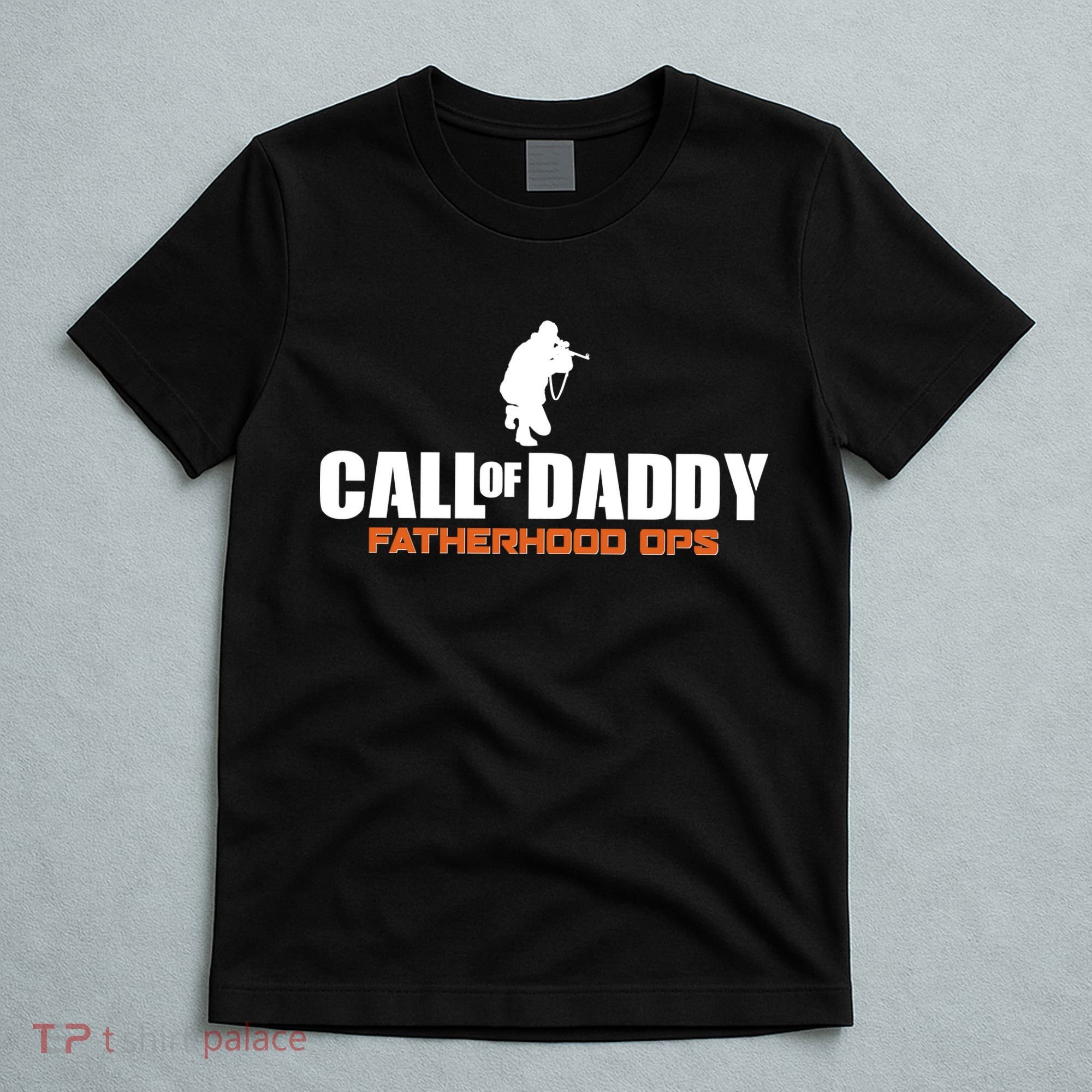 Call of Daddy Fatherhood OPS Gamer Dad T-Shirt