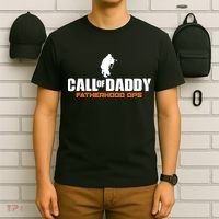 Call of Daddy Fatherhood OPS Gamer Dad T-Shirt thumb 6