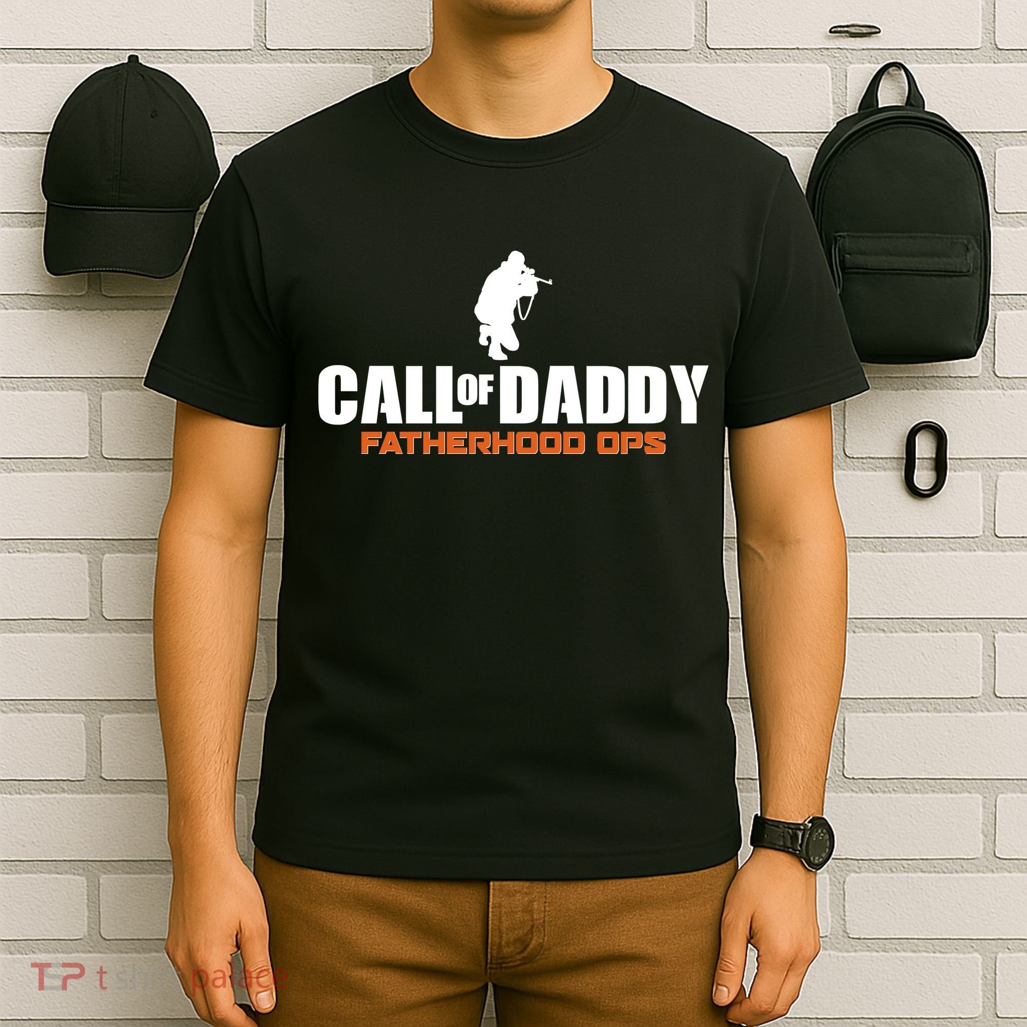 Call of Daddy Fatherhood OPS Gamer Dad T-Shirt