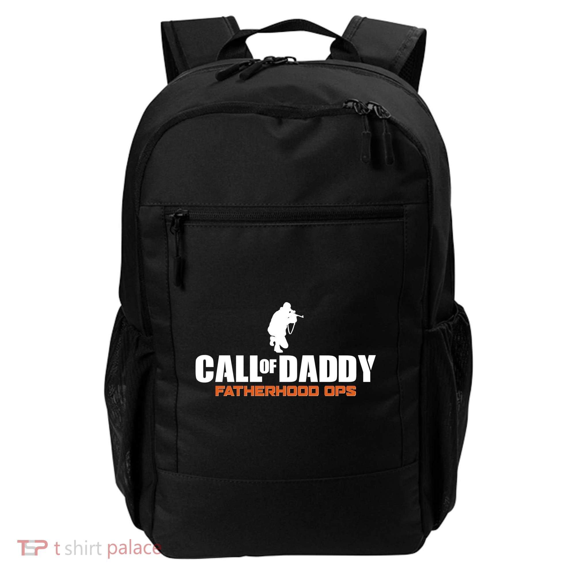 Call of Daddy Fatherhood OPS Gamer Dad Backpack