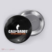Call of Daddy Fatherhood OPS Gamer Dad Button thumb 0