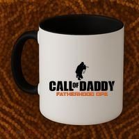 Call of Daddy Fatherhood OPS Gamer Dad Coffee Mug thumb 2
