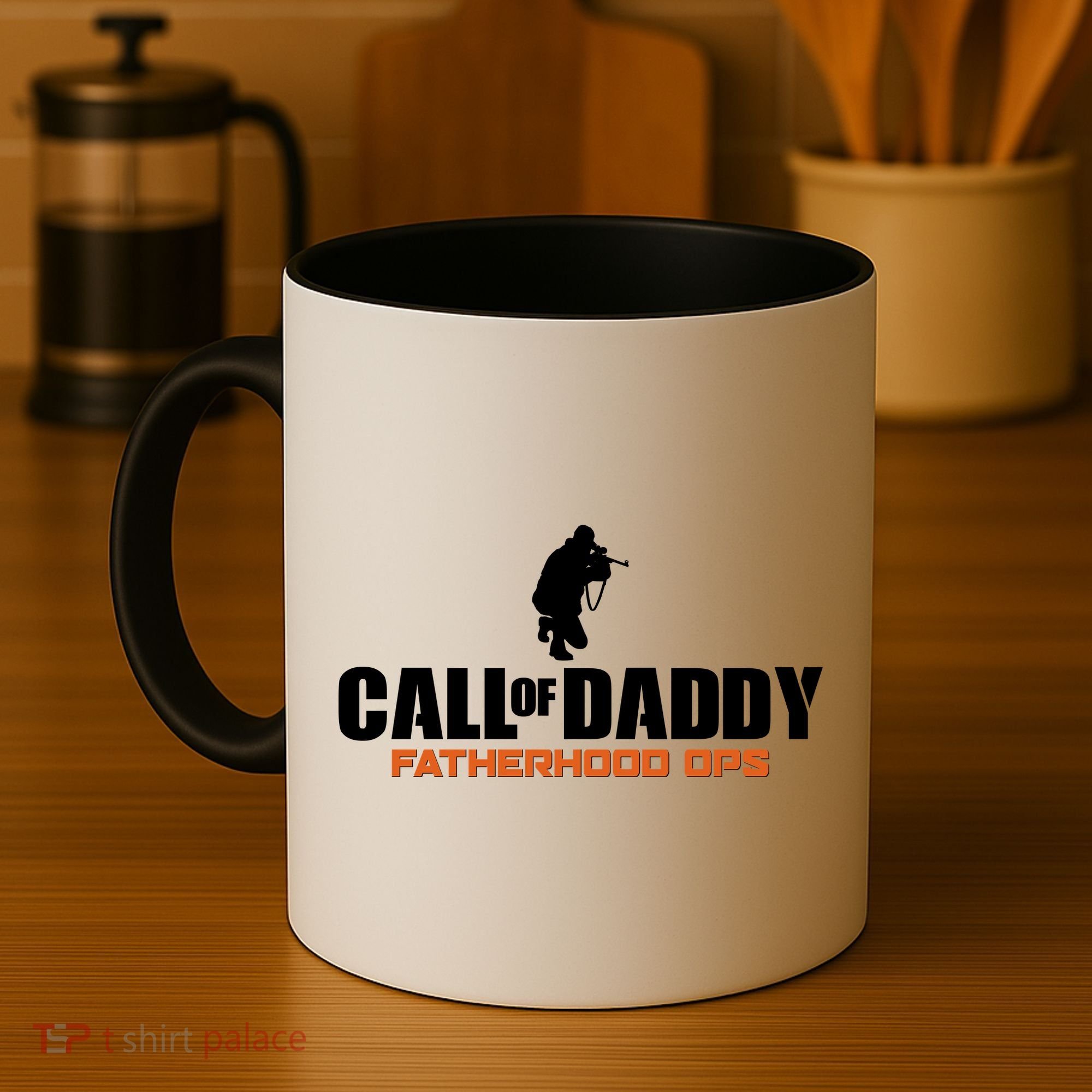 Call of Daddy Fatherhood OPS Gamer Dad Coffee Mug