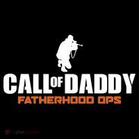 Call of Daddy Fatherhood OPS Gamer Dad Women's Hoodie thumb 2