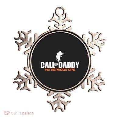 Call of Daddy Fatherhood OPS Gamer Dad Ornament