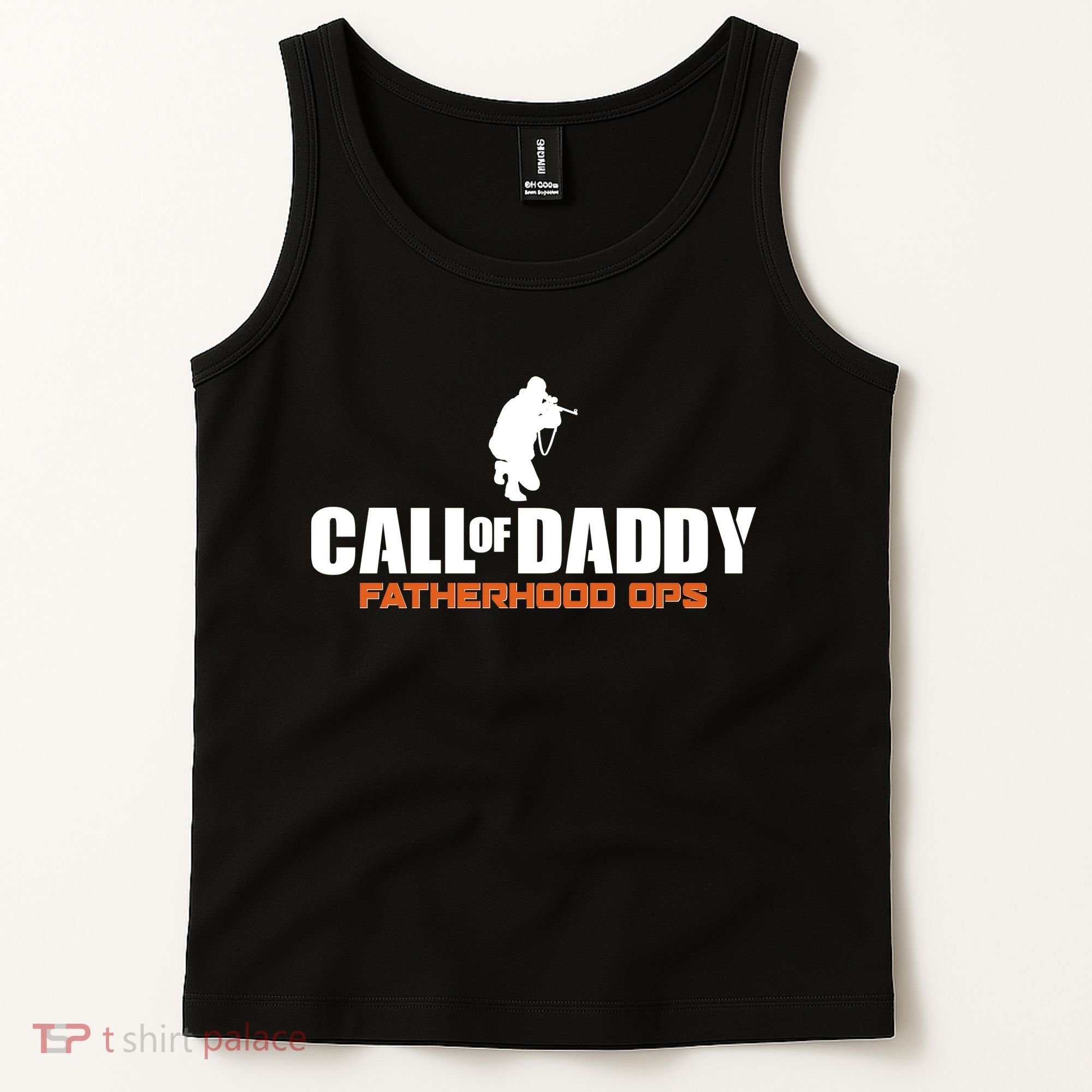 Call of Daddy Fatherhood OPS Gamer Dad Tank Top