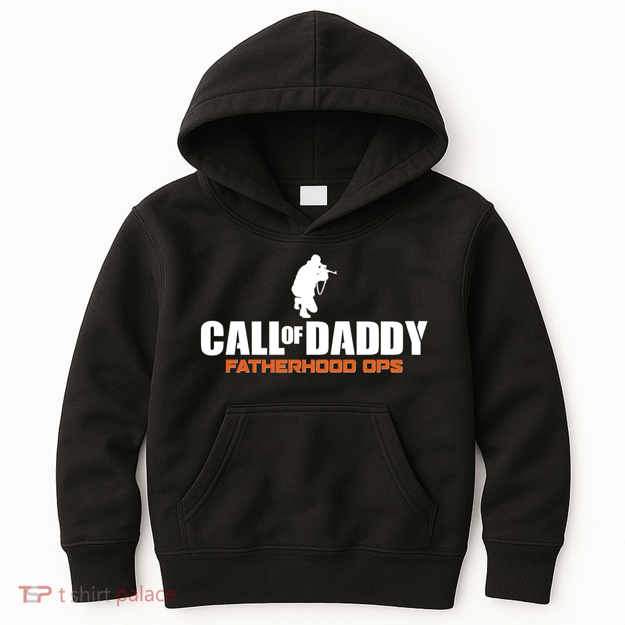 Call of Daddy Fatherhood OPS Gamer Dad Kids Hoodie