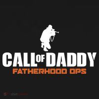 Call of Daddy Fatherhood OPS Gamer Dad Kids Hoodie thumb 5