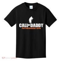 Call of Daddy Fatherhood OPS Gamer Dad Kids T-Shirt thumb 0