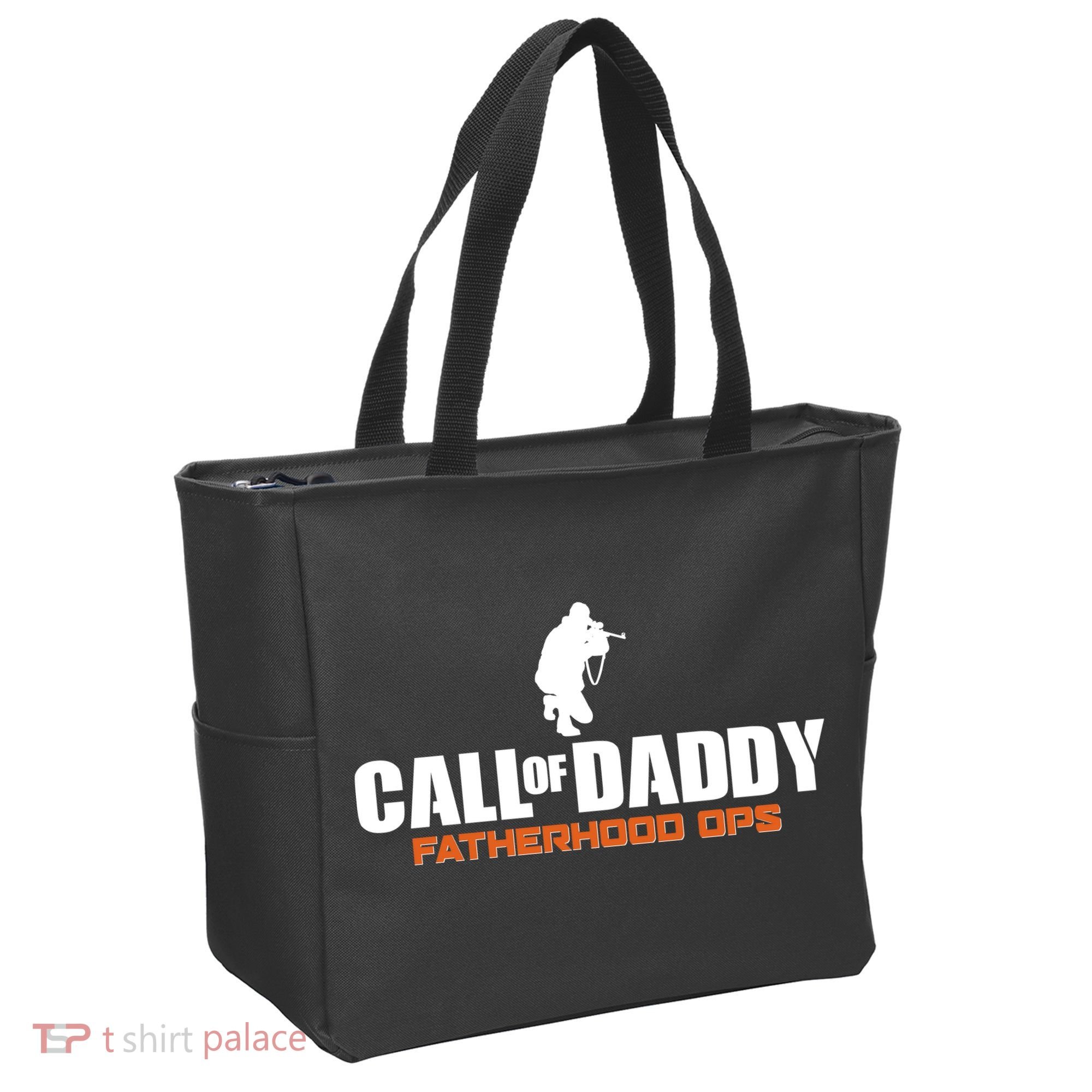 Call of Daddy Fatherhood OPS Gamer Dad Tote Bag
