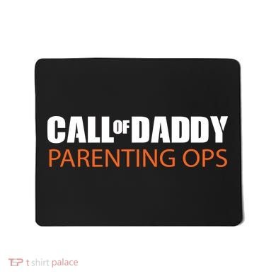 Call of Daddy Parenting Ops Mousepad
