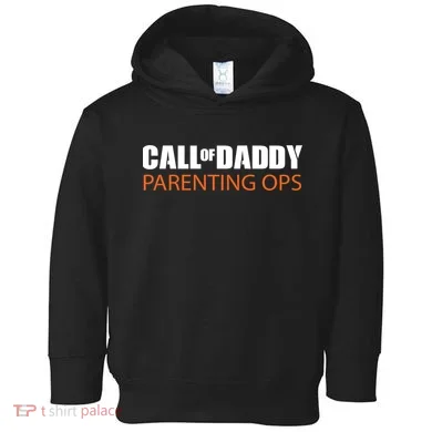 Call of Daddy Parenting Ops Toddler Hoodie