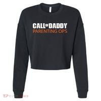 Call of Daddy Parenting Ops Cropped Pullover Crew thumb 0