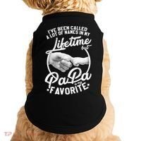 Called Many Names But PaPa Is My Favorite Doggie Tank thumb 0