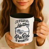 Called Many Names But PaPa Is My Favorite Coffee Mug thumb 3