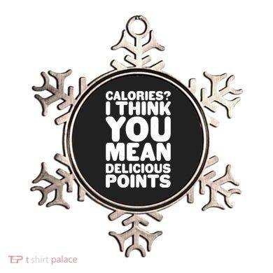Calories? I Think You Mean Delicious Points Ornament