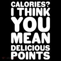 Calories? I Think You Mean Delicious Points Ornament thumb 1