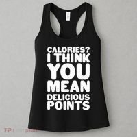 Calories? I Think You Mean Delicious Points Women's Tank Top thumb 3
