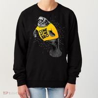 Come At Me Bro Manatee With Yellow Top Women's Sweatshirt thumb 0