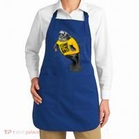 Come At Me Bro Manatee With Yellow Top Apron thumb 2