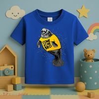 Come At Me Bro Manatee With Yellow Top Toddler T-Shirt thumb 3