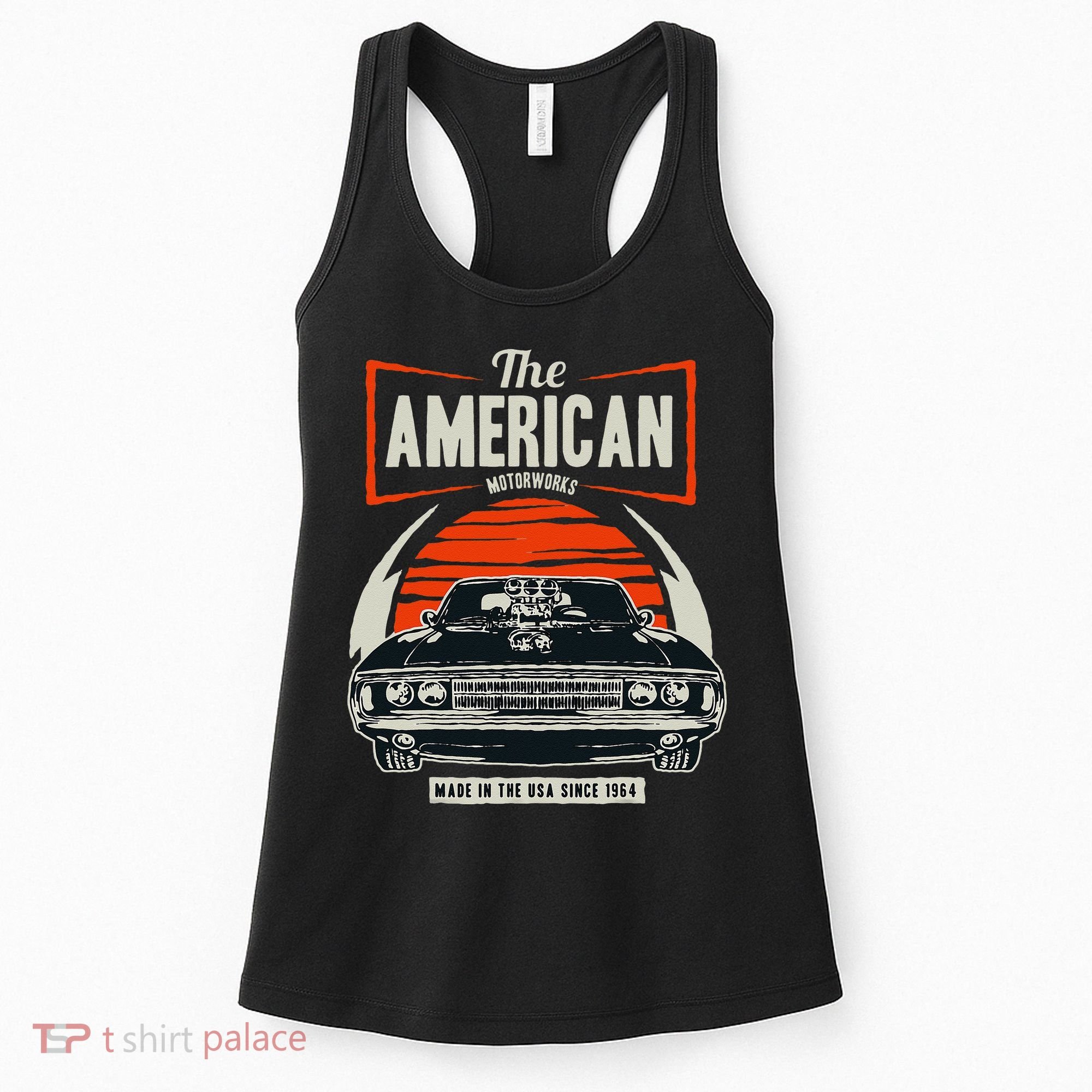 Classic American Muscle Cars Novelty Women's Tank Top
