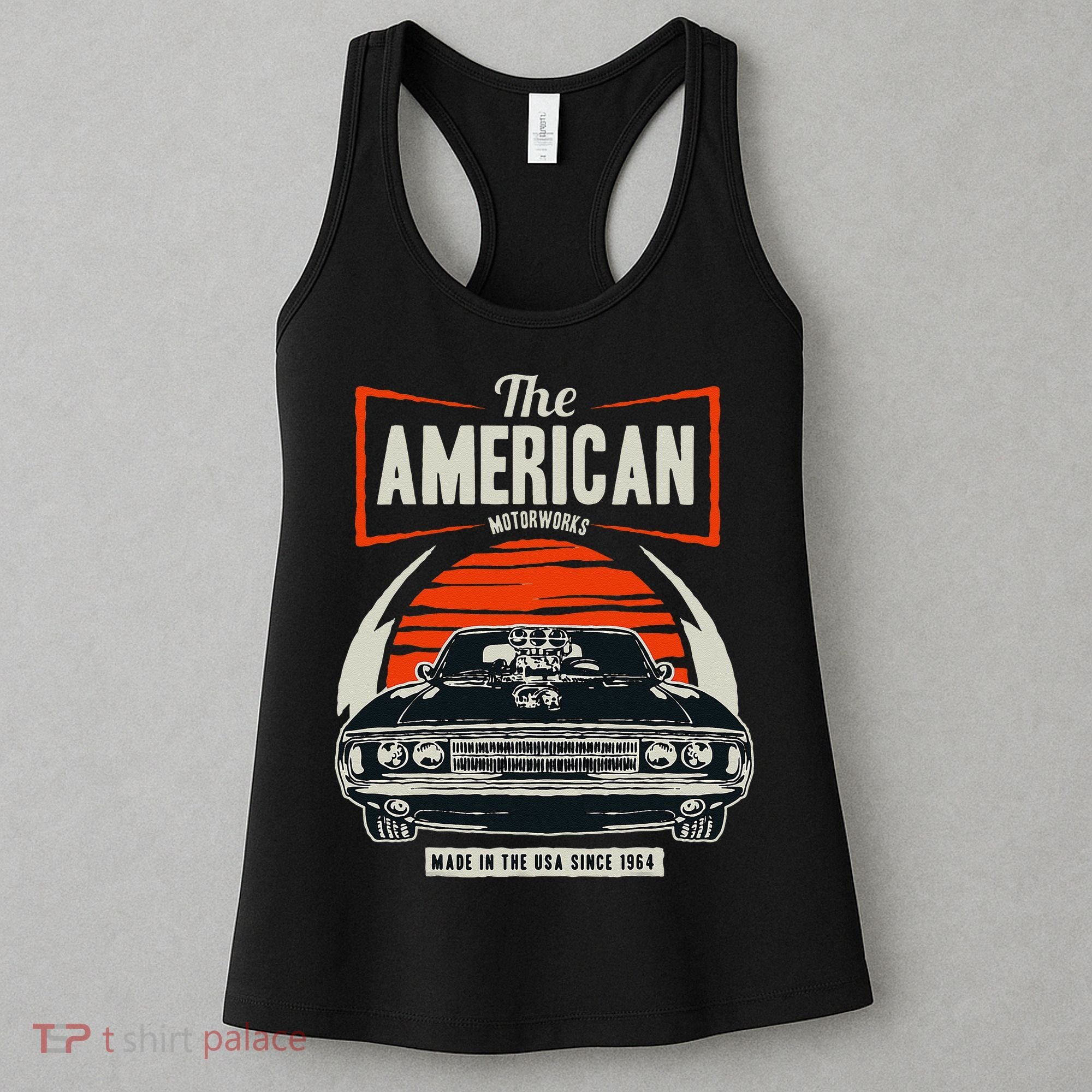 Classic American Muscle Cars Novelty Women's Tank Top
