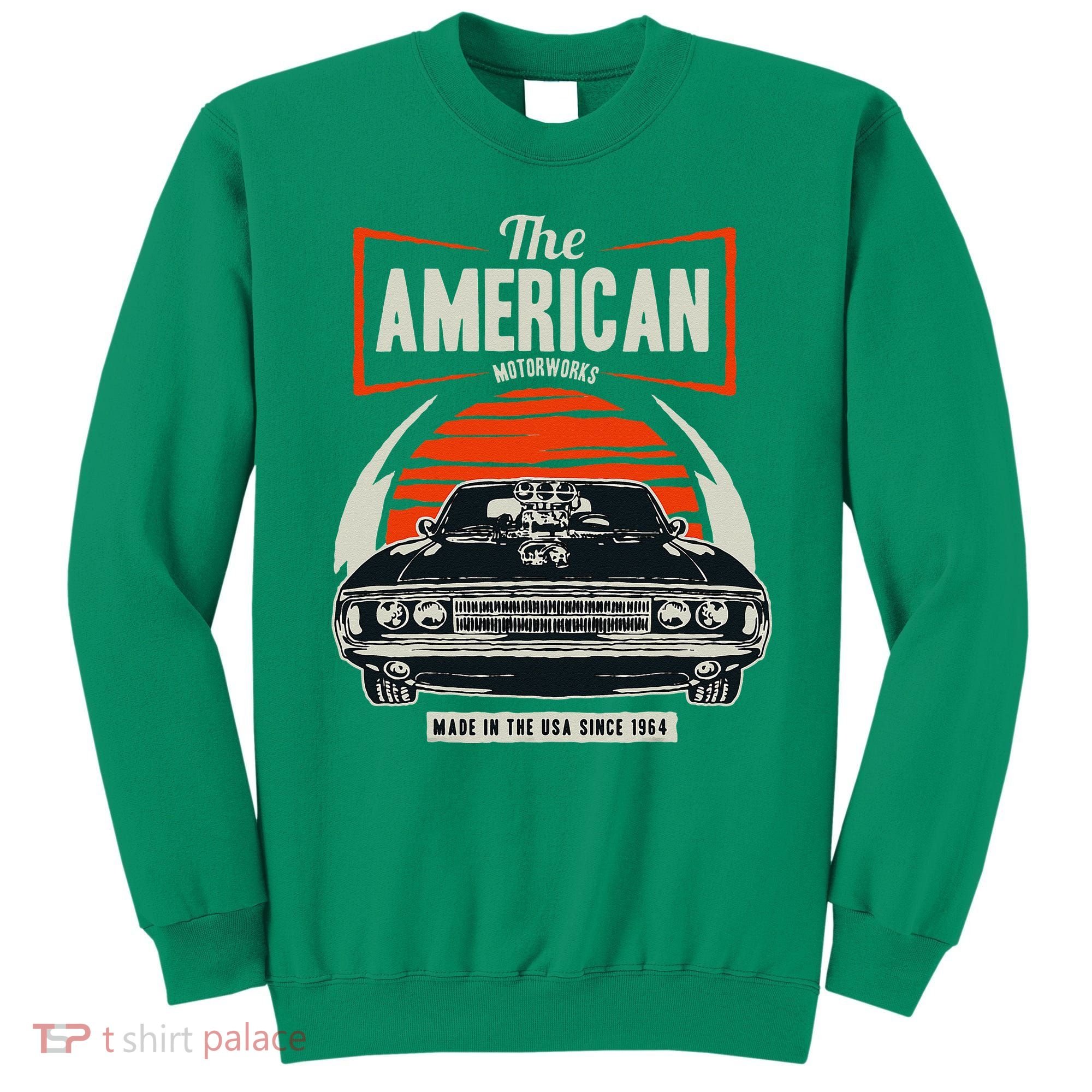 Classic American Muscle Cars Novelty Sweatshirt