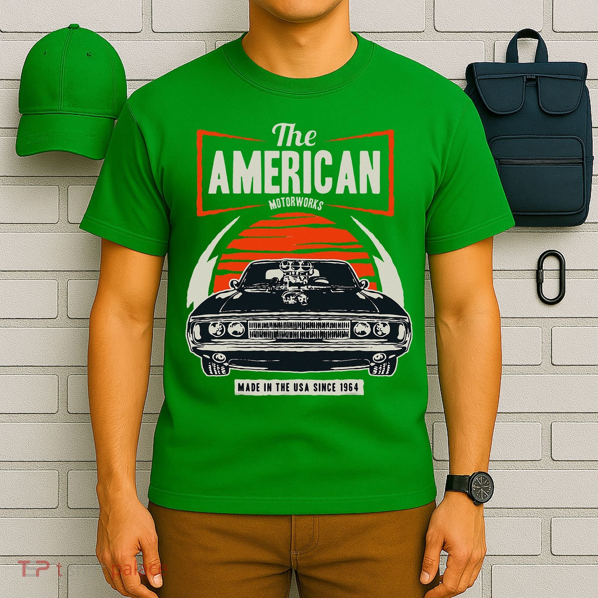 Classic American Muscle Cars Novelty T-Shirt