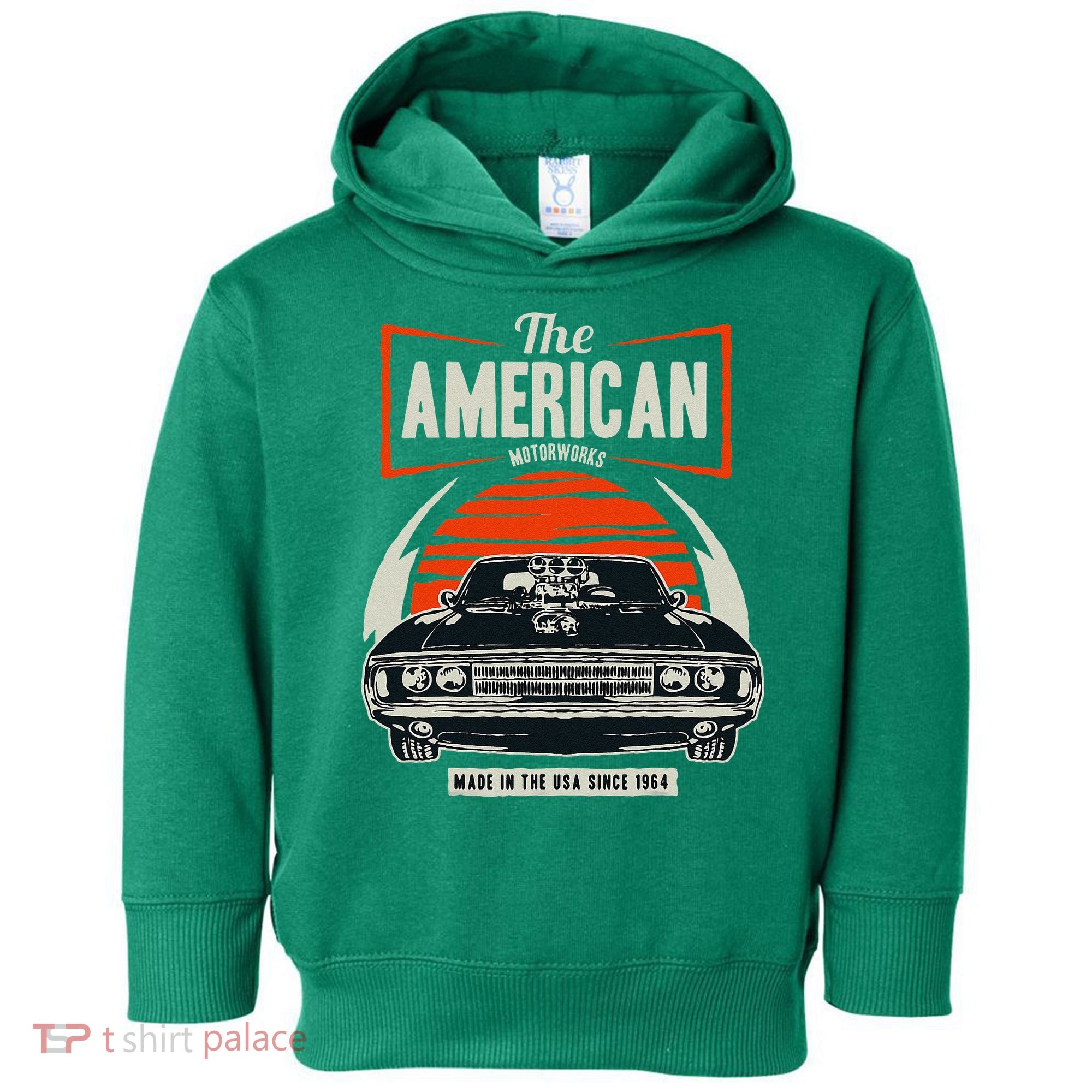 Classic American Muscle Cars Novelty Toddler Hoodie