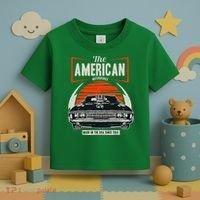 Classic American Muscle Cars Novelty Toddler T-Shirt thumb 3