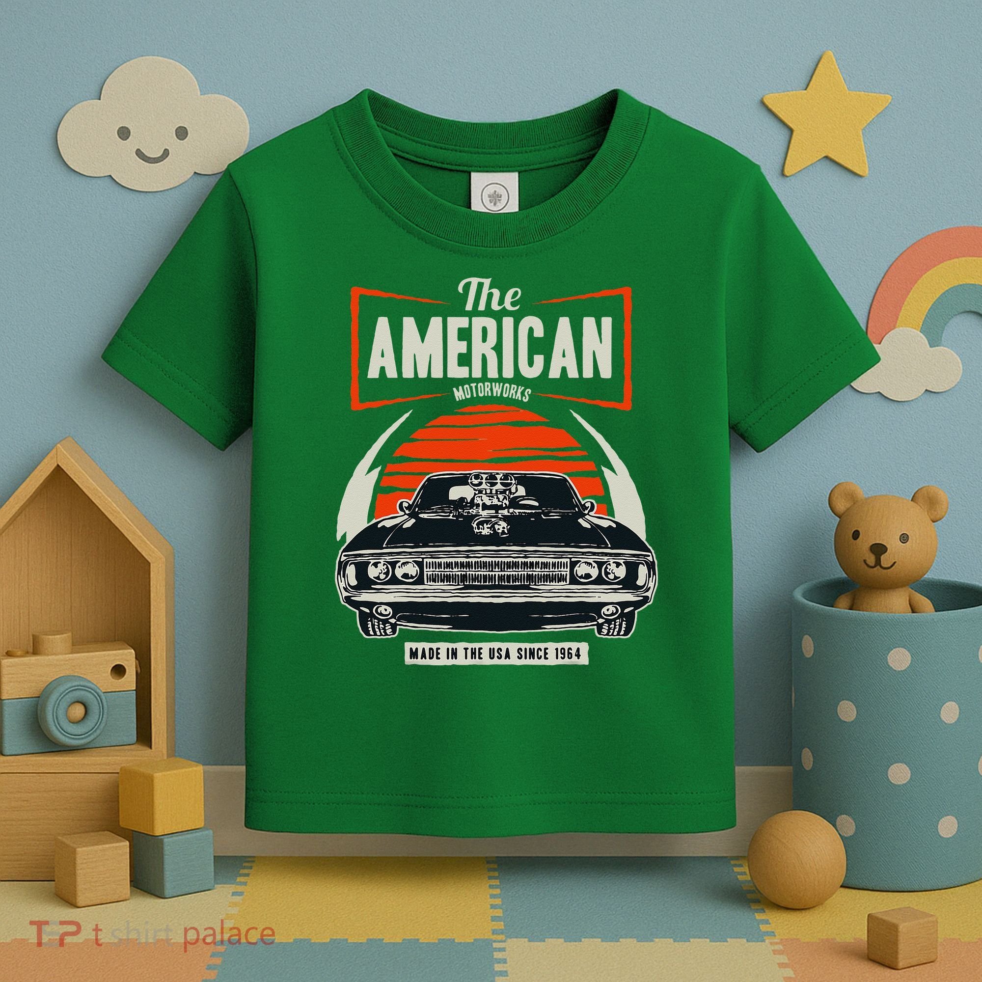 Classic American Muscle Cars Novelty Toddler T-Shirt