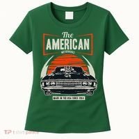 Classic American Muscle Cars Novelty Women's T-Shirt thumb 0