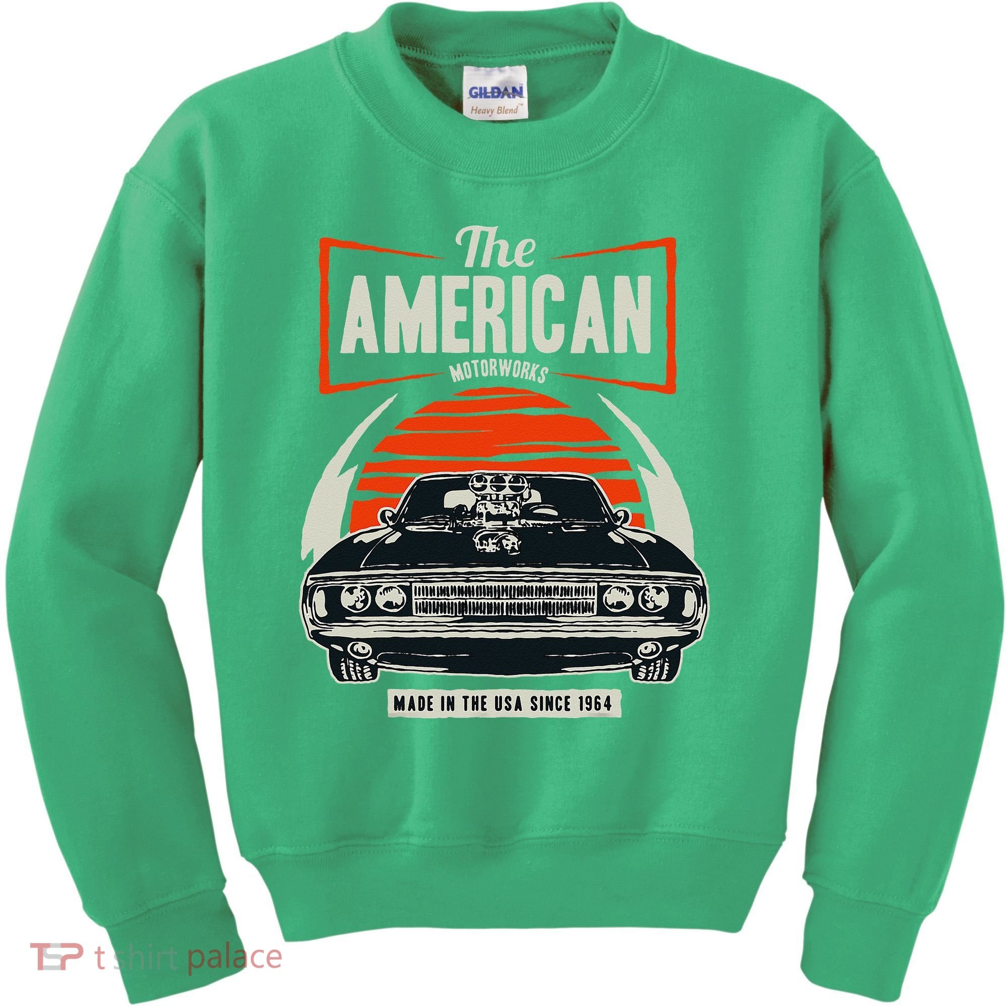 Classic American Muscle Cars Novelty Kids Sweatshirt