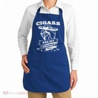 Cigars Are My Therapy Cigars Smoker Smiking Cigar Gift Apron thumb 2