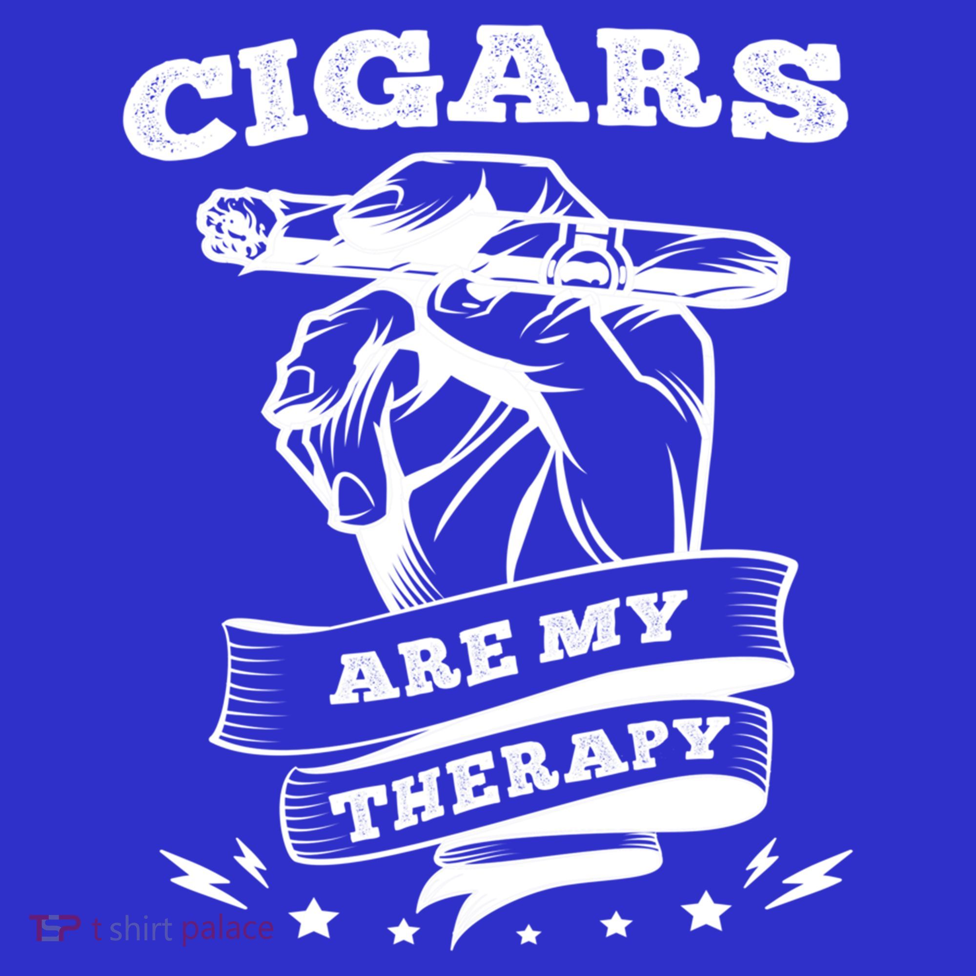 Cigars Are My Therapy Cigars Smoker Smiking Cigar Gift Women's Tank Top