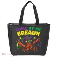 Come At Me Breaux Crawfish Beads Funny Mardi Gras Carnival (1) Tote Bag thumb 0