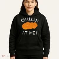 Challah at Me Rosh Hashanah Jewish Hanukkah Hoodie thumb 5